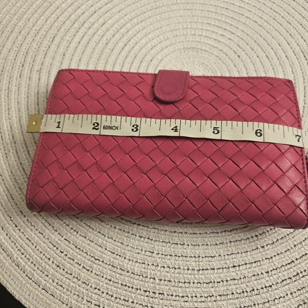 💗 Bottega Veneta Intrecciato Leather Long Wallet | Made in Italy - Picture 8 of 13